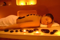 Hot stone massaggio