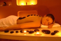 Hot stone massage